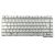 Laptop Keyboard PT TOSHIBA SILVER - K000049510