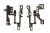 Display Hinge KIT Lenovo L/R - 5H50R07243