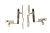 Display Hinge HP KIT L/R - HINGEHP15-CX