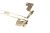 Display Hinge Toshiba KIT L/R - HINGETAL645