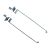 Display Hinge Toshiba KIT L/R - V000210720